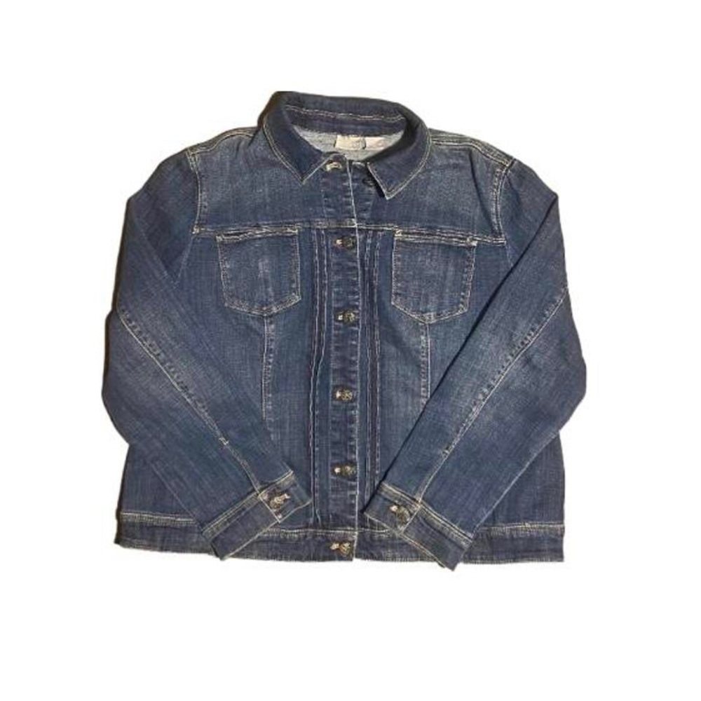 vintage chico’s jean jacket